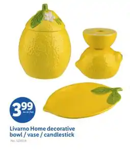 Lidl Livarno Home decorative bowl/vase/candlestick offer