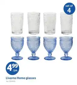 Lidl Livarno Home glasses offer