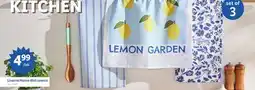 Lidl Livarno Home dish towels offer