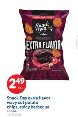 Lidl avor wavy cut potato chips, spicy barbecue offer