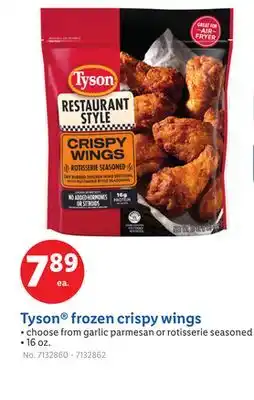 Lidl Tyson frozen crispy wings offer