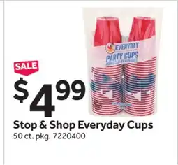 Stop&Shop Stop & Shop Everyday Cups offer