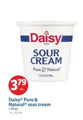 Lidl Daisy Pure & Natural Sour Cream offer