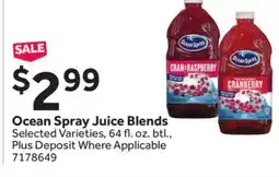 Stop&Shop Ocean Spray Juice Blends offer
