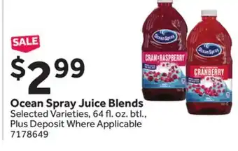 Stop&Shop Ocean Spray Juice Blends offer