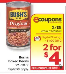 Weis Markets Bush's Baked Beans offer