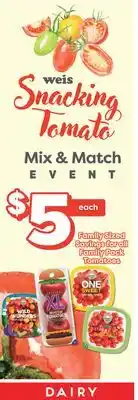 Weis Markets Family Pack Tomatoes offer