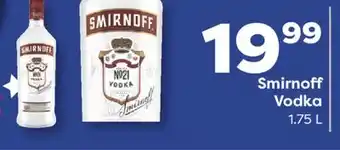 Weis Markets Smirnoff Vodka offer