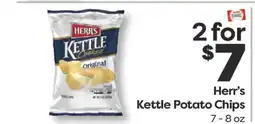 Weis Markets Herr's Kettle Potato Chips offer