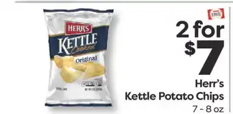 Weis Markets Herr's Kettle Potato Chips offer