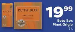 Weis Markets Bota Box Pinot Grigio offer
