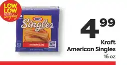 Weis Markets Kraft American Singles offer