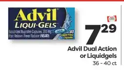 Weis Markets Advil Dual Action or Liquidgels offer