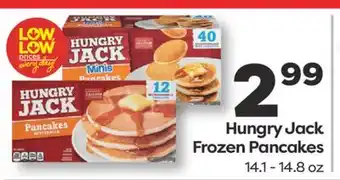 Weis Markets Hungry Jack Frozen Pancakes offer