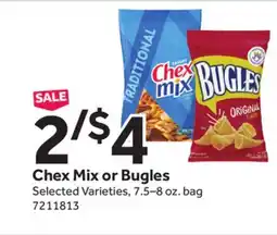 Stop&Shop Chex Mix or Bugles offer