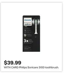 CVS Philips Sonicare 3100 toothbrush offer