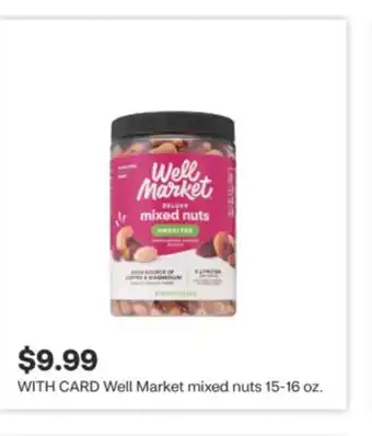 CVS Well Market mixed nuts offer