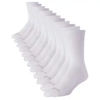 Walmart AND1 Men's Cushion Crew Sock, 12 Pack offer