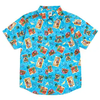 Walmart Disney Toy Story Woody Buzz Lightyear Jessie Hawaiian Button Down Shirt Toddler to Big Kid offer