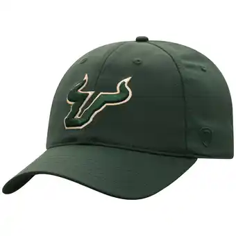 Walmart Men's-Top of the World Green South Florida Bulls Victory Trainer Adjustable Hat offer