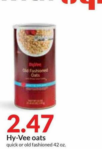 Hy-Vee Hy-Vee Oats offer