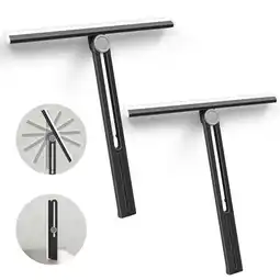 Walmart NEWE Shower Squeegee 2 Packs for Glass Doors offer