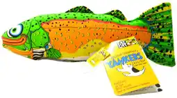 Walmart Fat Cat Multicolored Canvas Trout Dog Toy Large 1 pk offer