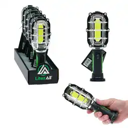 Walmart LitezAll 500 Lumen LED Classic Style Hand Light with Hook and Magnet offer