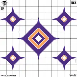Walmart Ez Aim Fun Paper Shooting Targets, Dialing In More Fun, 12 In Square, 9-Pack, Multi-Color offer