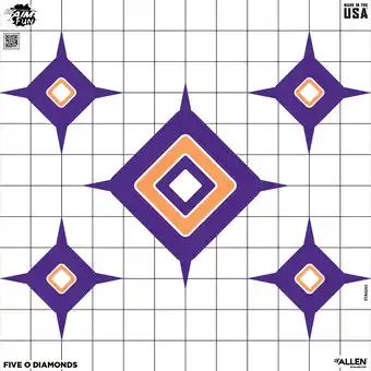 Walmart Ez Aim Fun Paper Shooting Targets, Dialing In More Fun, 12 In Square, 9-Pack, Multi-Color offer