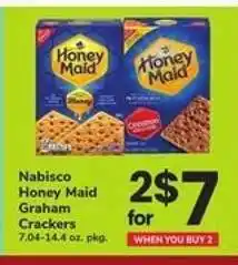Safeway Nabisco Honey Maid Graham Crackers offer