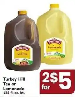 Safeway Turkey Hill Tea or Lemonade offer