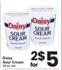 Safeway Daisy Sour Cream offer