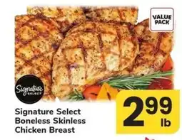 Safeway Signature Select Boneless Skinless Chicken Breast offer