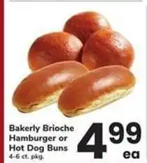 Safeway Bakerly Brioche Buns offer