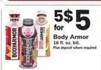Safeway Body Armor offer