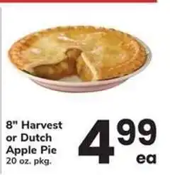 Safeway 8 Harvest or Dutch Apple Pie offer