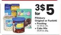 Safeway Pillsbury Original or Funfetti offer