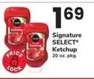 Safeway Signature Select Ketchup offer
