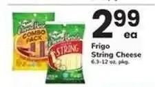 Safeway Frigo String Cheese offer