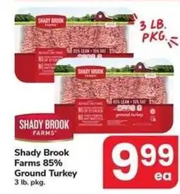 Safeway Shady Brook Farms 85% Ground Turkey offer
