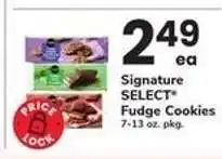 Safeway Signature SELECT Fudge Cookies offer