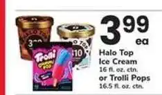 Safeway Halo Top Ice Cream or Trolli Pops offer