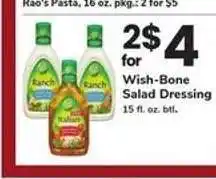 Safeway Wish-Bone Salad Dressing offer