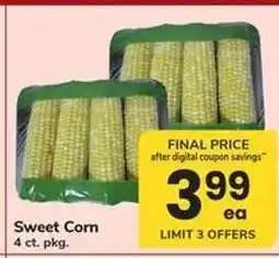 Safeway Sweet Corn offer