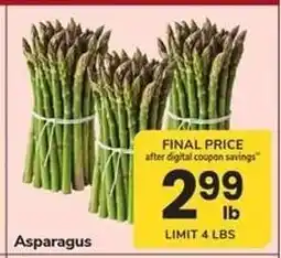 Safeway Asparagus offer
