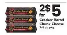 Safeway Cracker Barrel Chunk Cheese offer