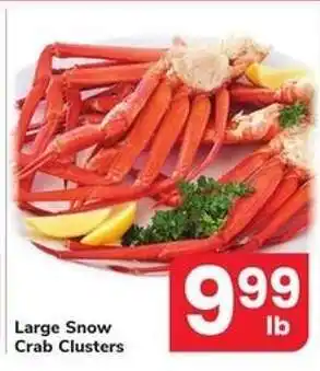 Safeway Large Snow Crab Clusters offer
