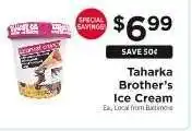 ShopRite Taharka Brother's Ice Cream offer