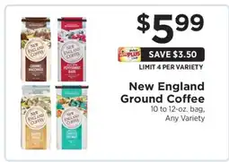ShopRite New England Ground Coffee offer